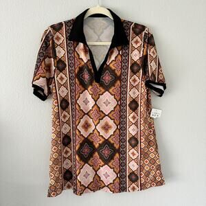 SOFIBELLA Women's-1X Golf‎ Tennis PICKLEBALL Polo Shirt Colorful